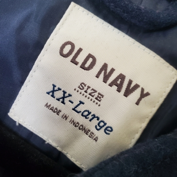 Old Navy Women's Blue Wool Blend Jacket Short Coat Size XXL - Picture 3 of 13